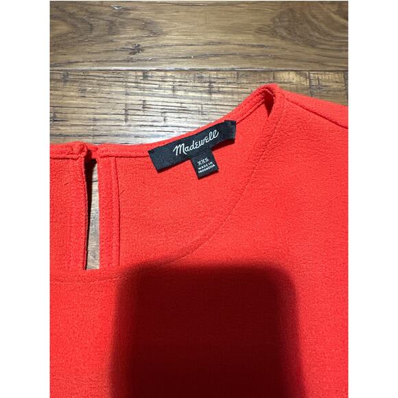 Madewell Red Blouse - Picture 2 of 5